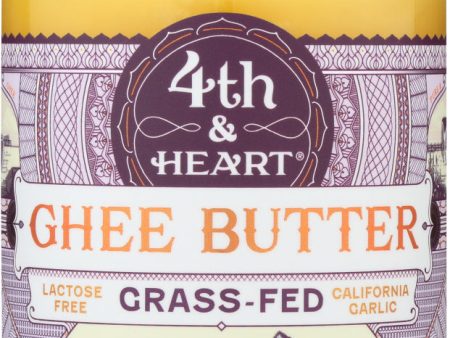 4TH & HEART: Ghee Butter California Garlic, 9 oz Online