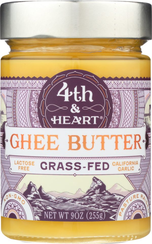 4TH & HEART: Ghee Butter California Garlic, 9 oz Online