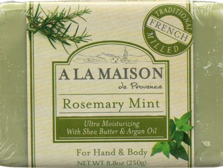 A LA MAISON: Rosemary Mint Bar Soap, 8.8 oz Online