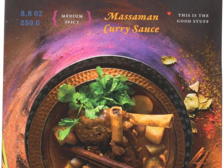 CURRY LOVE: Organic Massaman Curry Sauce, 8.8 oz Online Hot Sale