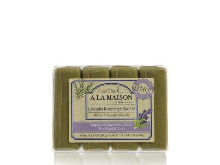 A LA MAISON: Rosemary Lavender Soap Bar, 14.1 oz Cheap