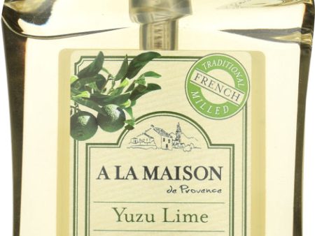 A LA MAISON: Yuzu Lime Liquid Soap, 16.9 fl oz Supply