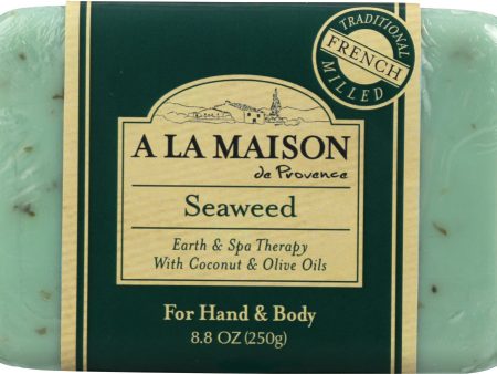 A LA MAISON: Soap Bar Earth SPA Seaweed, 8.8 oz Discount