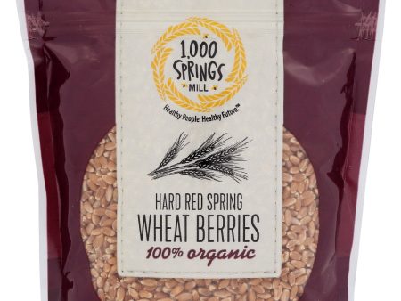 1000 SPRINGS MILL: Berry Wheat Red Spring, 16 oz Online now