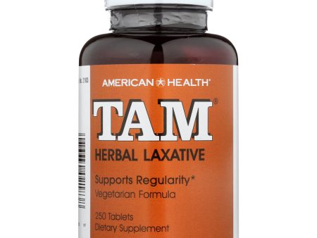 AMERICAN HEALTH: Tam Herbal Laxative, 250 Tablets Sale