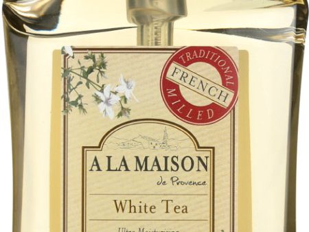 A LA MAISON DE PROVENCE: Hand & Body Liquid Soap White Tea, 16.9 Oz Online Hot Sale