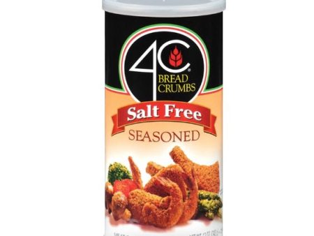 4C FOODS: Salt Free Seasoned Bread Crumbs, 12 oz Hot on Sale