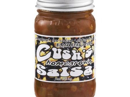 CUSHS: Black Bean and Corn Salsa, 16 oz For Cheap