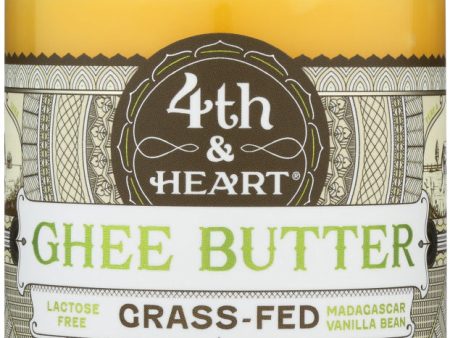 4TH & HEART: Vanilla Bean Ghee, 9 oz Online now