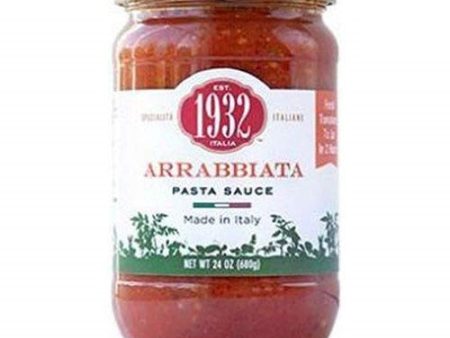 1932 BY MENU: Arrabbiata Pasta Sauce, 24 oz Online now