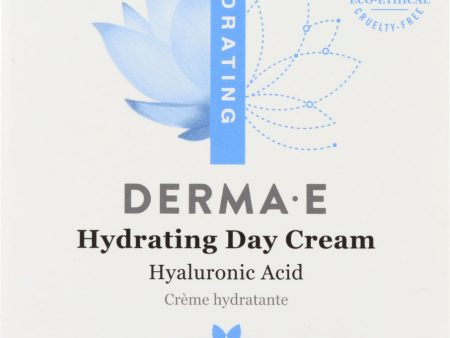 DERMA E: Hydrating Day Cream With Hyaluronic Acid, 2 oz Online Hot Sale