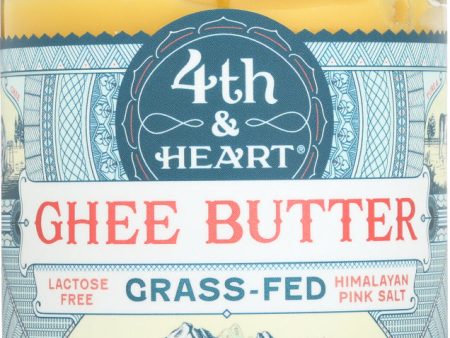 4TH & HEART: Butter Himalayan Salt Ghee, 9 oz Online now