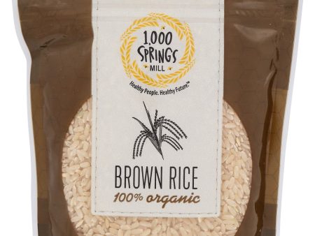 1000 SPRINGS MILL: Rice Brown, 16 oz Cheap