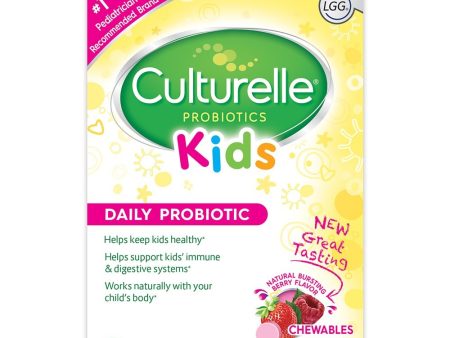 CULTURELLE: Kids Daily Probiotic Chewables, 30 pc Sale