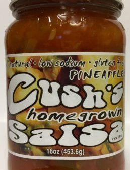 CUSHS: Pineapple Salsa, 16 oz Online Hot Sale