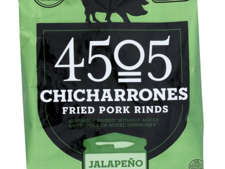 4505 CHICHARRONES: Jalapeno Cheddar Fried Pork Rinds, 1 oz Online Sale