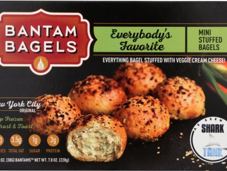 BANTAM BAGELS: Everybody s Favorite Mini Bagels, 7.8 oz For Discount