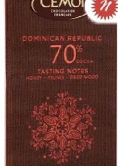 CEMOI: Dark Chocolate Bar Dominican Republic 70% Cocoa, 3 oz Cheap