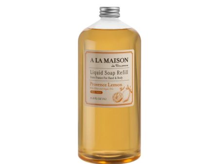 A LA MAISON: Provence Lemon Soap Refill, 33.8 fo Online Hot Sale