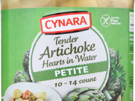 CYNARA: Petit Artichoke Hearts in Water, 14.75 oz Hot on Sale