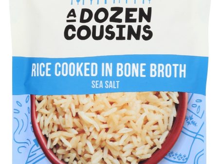 A DOZEN COUSINS: Rice Sea Salt Rte, 8 oz For Discount