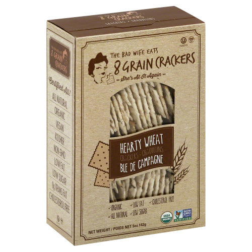 8GRAIN: Hearty Wheat Crackers, 5 oz Discount