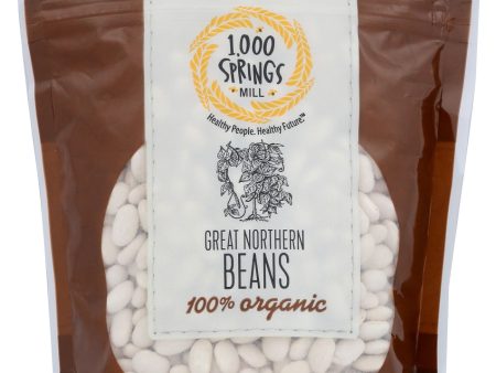 1000 SPRINGS MILL: Beans Great Northern, 16 oz Online Hot Sale