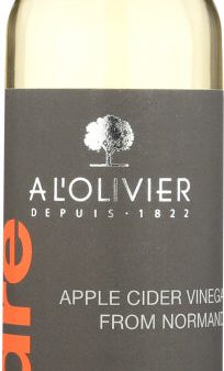 A LOLIVIER: Vinegar Apple Cider Normandy, 8.4 fo Fashion