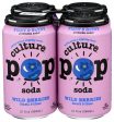 CULTURE POP: Soda Probiotic Wild Berry 4Pk, 48 fo Online Sale