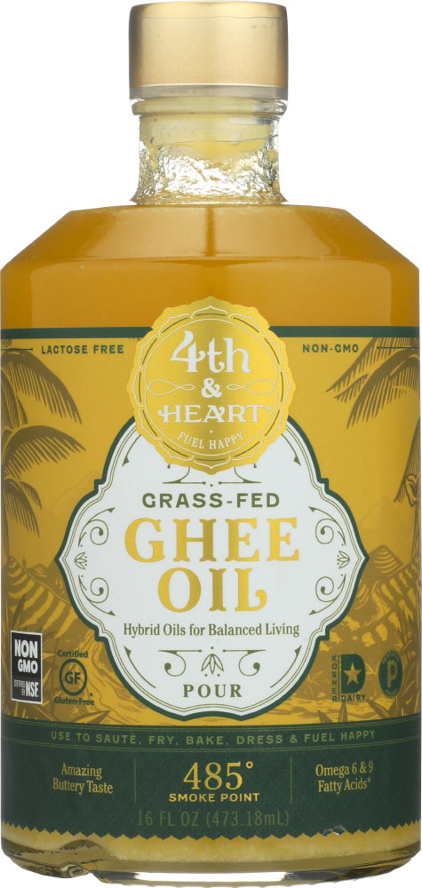 4TH & HEART: Pourable Ghee Oil, 16 fl oz Sale