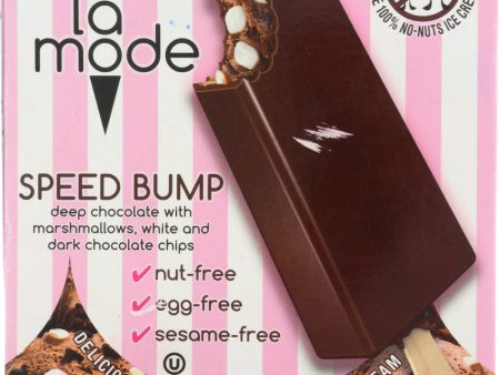 A LA MODE: Ice Cream Bars Speed Bump 4 bars x 2.88 oz, 11.52 oz Hot on Sale