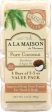 A LA MAISON: Pure Coconut Bar Soap 4 Bars Value Pack, 14 oz Discount