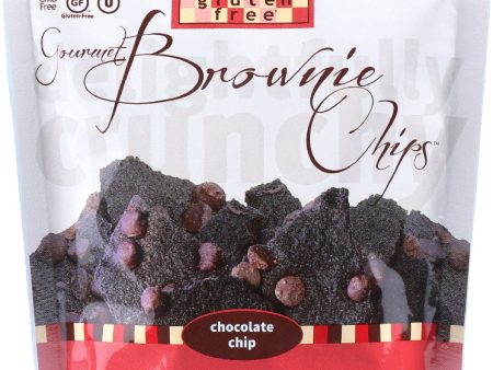 123 GLUTEN FREE: Gourmet Brownie Chips Chocolate Chip, 4 oz Online Hot Sale