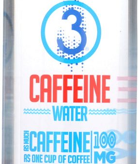 3 WATER: Water Caffeinated Electrolyte, 33.8 fo Online Hot Sale