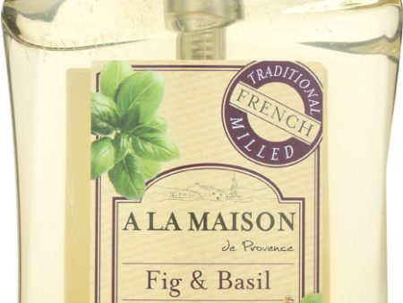 A LA MAISON: Fig & Basil Liquid Soap, 16.9 fl oz Online Hot Sale