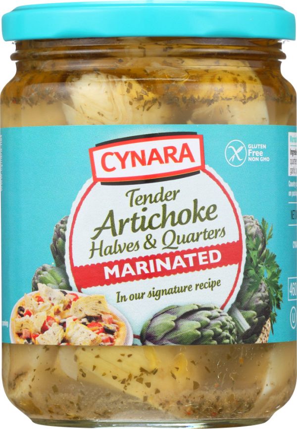 CYNARA: Marinated Artichoke Hearts Halves & Quarters, 14.75 oz Discount