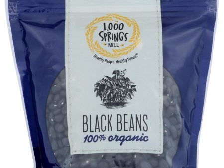 1000 SPRINGS MILL: Beans Black, 16 oz on Sale