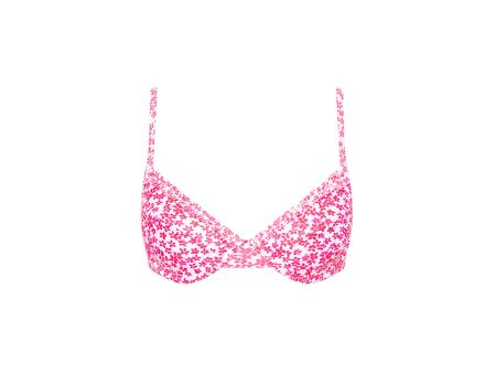 Double Ruffle Underwire Bikini Top - Lovebug Sale