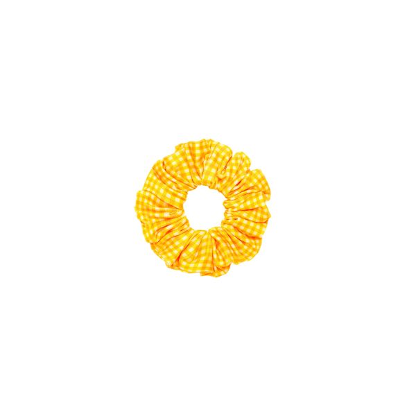 Scrunchie - Sunshine Gingham Online Hot Sale