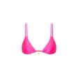 Twin Strap Bralette Bikini Top - Posh Pink Online