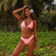 Vintage V Full Coverage Bikini Bottom - Sherbet Shimmer on Sale