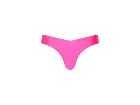 Cheeky V Bikini Bottom - Posh Pink For Sale