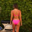 Minimal Full Coverage Bikini Bottom - Posh Pink Online now