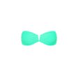 V Strapless Bandeau Bikini Top - Turquoise Mint Ribbed For Sale