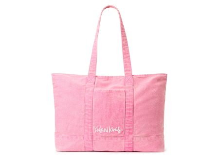 Weekender Bag - Pink Denim Fashion