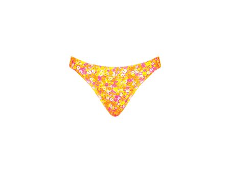 Minimal Full Coverage Bikini Bottom - Mimosa Meadows For Sale