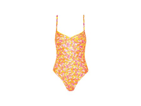 Underwire Cheeky One Piece - Mimosa Meadows Cheap