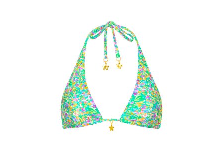 Bind Tie Halter Bikini Top - Spring Fling For Discount