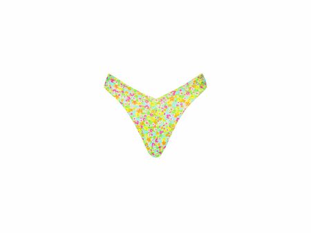 Y Cheeky Bikini Bottom - Wild Flower on Sale