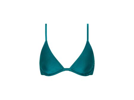 Underwire Triangle B-C Cup Bikini Top - Cenote Online now